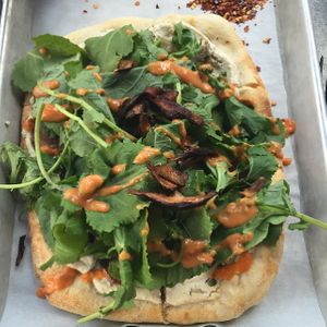 potato pizza at Double Zero in New York City