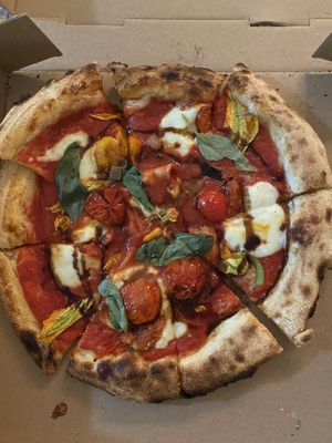 squash blossom at Double Zero in New York City