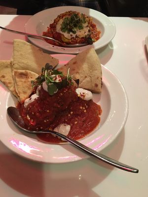 Eggplant & Meatballs  at Double Zero in New York City