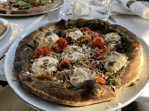 Basil Sunflower Pesto at Double Zero in New York City