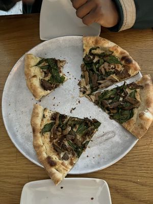 Fav pizza on earth  at Double Zero in New York City