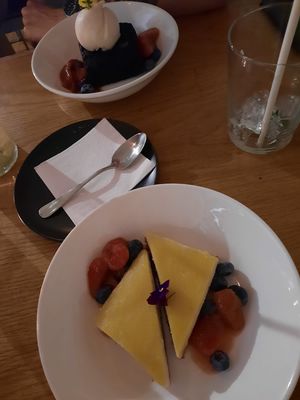 Cheesecake & Chocolate cake  at Double Zero in New York City