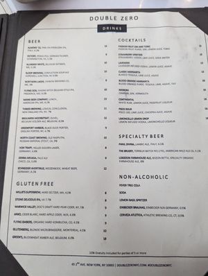 Dubois at Double Zero in New York City