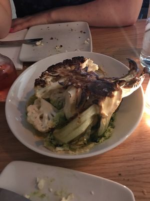 cauliflower dish is great for cauliflower lovers  at Double Zero in New York City
