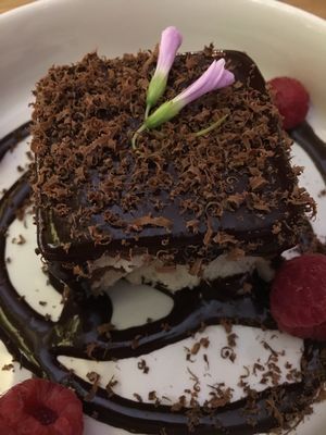 Tiramisu that is conveniently gluten-free at Double Zero in New York City