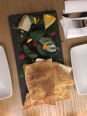 Cheese plate at Double Zero in New York City