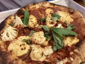 cauliflower, basil  at Double Zero in New York City