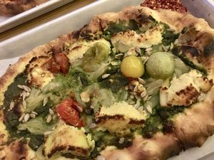 ricotta, tomato and basil pesto at Double Zero in New York City