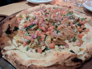 Artichoke Pizza  at Double Zero in New York City