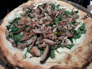 Truffle & Mushrooms Pizza  at Double Zero in New York City