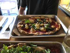 Arrabiata pizza at Double Zero in New York City