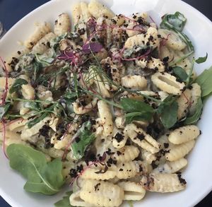 Also has pasta. Not just pizza! at Double Zero in New York City