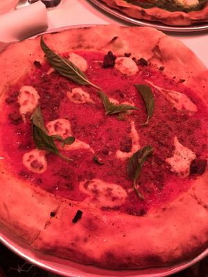 Pizzaaaa  at Double Zero in New York City