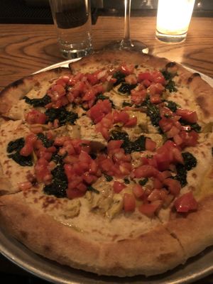 Artichoke Pizza at Double Zero in New York City