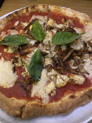  Spicy arrabiata pizza  at Double Zero in New York City