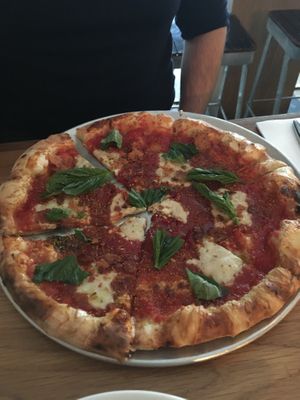 Pepperoni pizza  at Double Zero in New York City