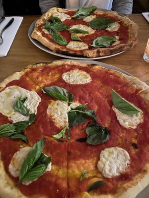 Cashew mozzarella pizza at Double Zero in New York City