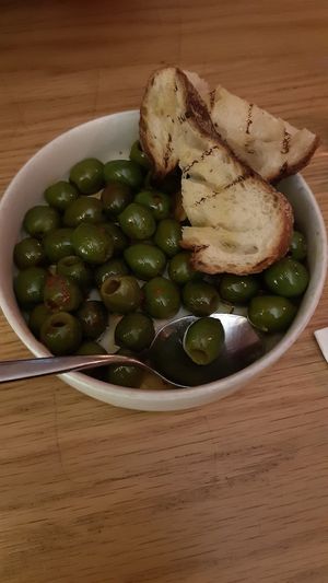 Really yummy olives at Double Zero in New York City