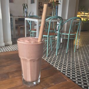 Iced chocolate smoothie  at ARTillery in Siem Reap