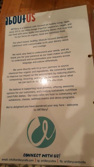 the concept at ARTillery in Siem Reap