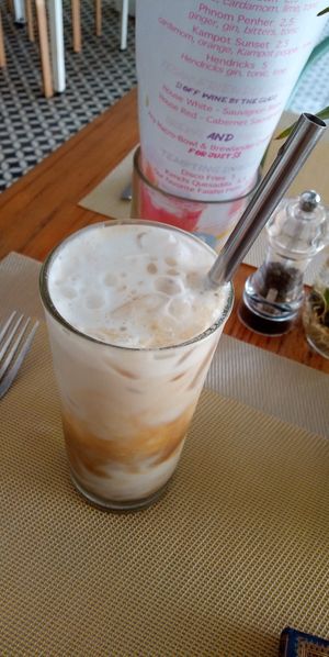Iced Latte at ARTillery in Siem Reap