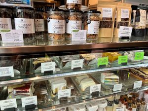 Veganerie - cakes selection at Veganerie Concept - Benjasiri Park in Bangkok