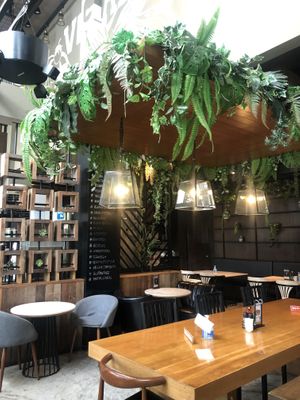 Inside  at Veganerie Concept - Benjasiri Park in Bangkok