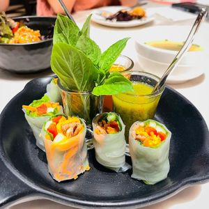 Roll  at Veganerie Concept - Benjasiri Park in Bangkok