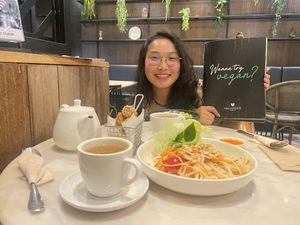   at Veganerie Concept - Benjasiri Park in Bangkok