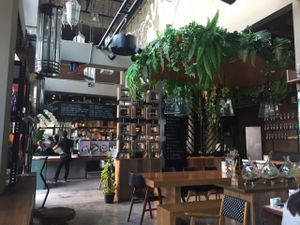Inside at Veganerie Concept - Benjasiri Park in Bangkok