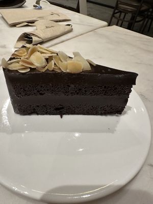 Chocolate cakee  at Veganerie Concept - Benjasiri Park in Bangkok