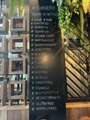   at Veganerie Concept - Benjasiri Park in Bangkok