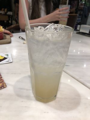 sparkling ginger   at Veganerie Concept - Benjasiri Park in Bangkok