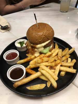 beyond burger   at Veganerie Concept - Benjasiri Park in Bangkok
