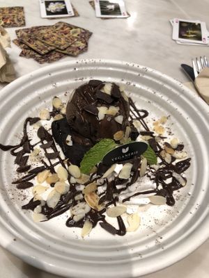 brownie sundae   at Veganerie Concept - Benjasiri Park in Bangkok