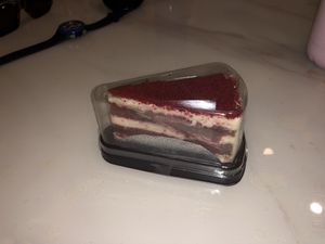 free red velvet   at Veganerie Concept - Benjasiri Park in Bangkok