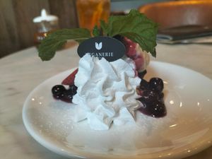 dessert at Veganerie Concept - Benjasiri Park in Bangkok