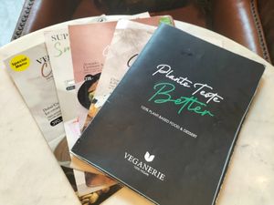 menu at Veganerie Concept - Benjasiri Park in Bangkok