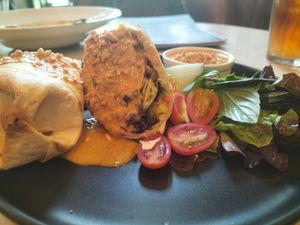 tofu wrap at Veganerie Concept - Benjasiri Park in Bangkok