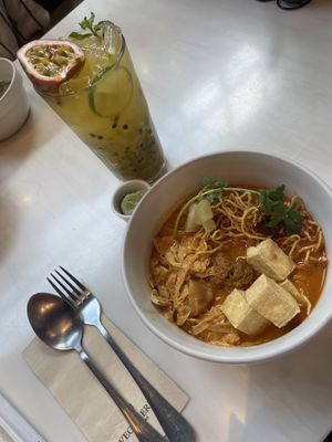   at Veganerie Concept - Benjasiri Park in Bangkok