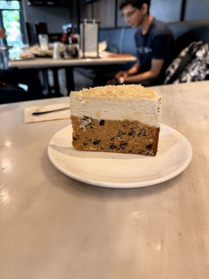 Carrot cake  at Veganerie Concept - Benjasiri Park in Bangkok
