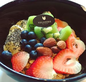 Fruitful Granola Bowl at Veganerie Concept - Benjasiri Park in Bangkok