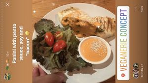 Fav dish at Veganerie Concept - Benjasiri Park in Bangkok