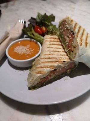 BLT at Veganerie Concept - Benjasiri Park in Bangkok