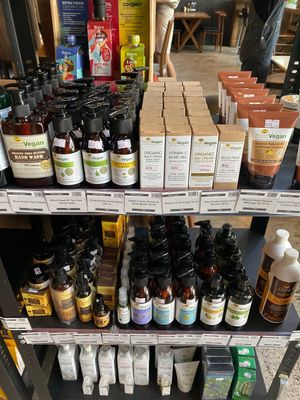 Also product for cosmetic at Veganerie Concept - Benjasiri Park in Bangkok