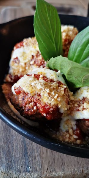 Parmesan cheese.... 😍 at Veganerie Concept - Benjasiri Park in Bangkok