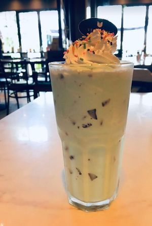 Mint chocolate at Veganerie Concept - Benjasiri Park in Bangkok