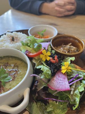   at Musubi Cafe in Kyoto