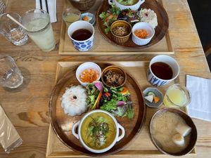   at Musubi Cafe in Kyoto