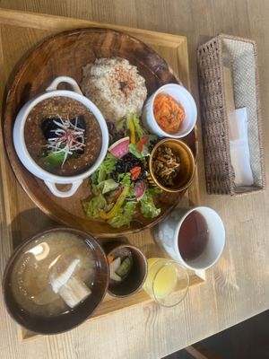   at Musubi Cafe in Kyoto